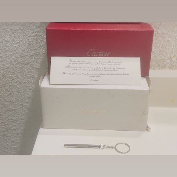 Cartier Cross Brown Sunglasses - Picture 11 of 11